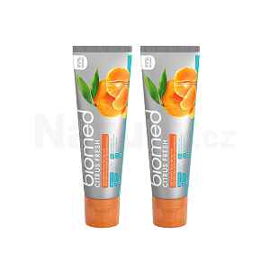 Biomed Citrus Fresh zubní pasta 2x100 g