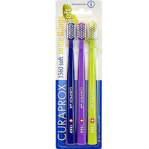 Curaprox CS 1560 soft zubní kartáček 3ks