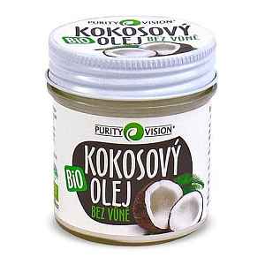 Purity Vision Bio Kokosový olej bez vůně 120ml