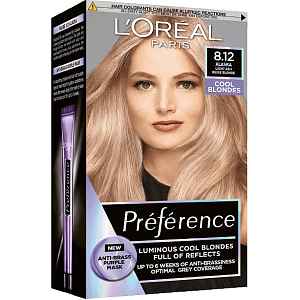 L'Oréal Paris Préférence 8.12 Alaska Studená světlá blond permanentní barva 1ks