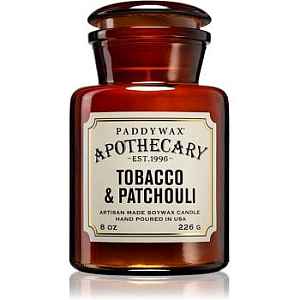 Paddywax Apothecary Tobacco & Patchouli vonná svíčka 226 g