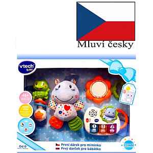 Vtech První dárek pro miminko (CZ) - modrý