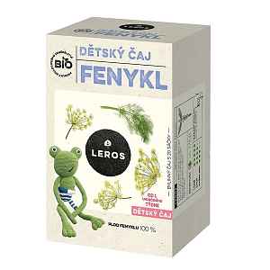 Leros Dětský čaj Fenykl BIO 20x1,5 g