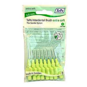 TePe mezizub.kart. ExtraSoft 0.8mm 8ks 122265