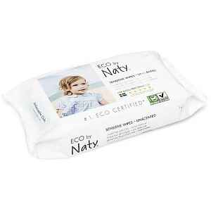 Vlhčené ubrousky Naty Nature Babycare bez vůně - pro citlivou pokožku (56 ks)