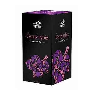 Santée Zelený čaj & černý rybíz porcovaný čaj 20x1,75 g