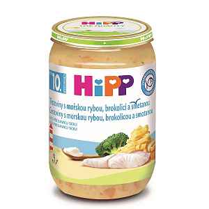 Hipp Těstoviny s mořskou rybou, brokolicí a smetanou 220 g