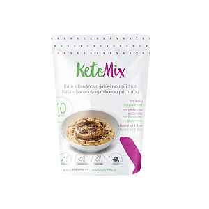 KetoMix Proteinová kaše 280g (10 porcí) s banánovo-jablečnou příchutí