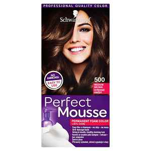 SCHWARZKOPF Perfect Mousse 500 středně hnědý