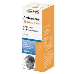 Ambrobene 15 mg/ 5 ml sirup 1 x 100 ml