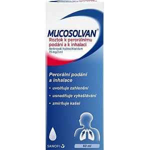 Mucosolvan 7.5mg/ml roztok 60ml