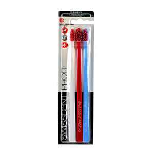 Swissdent Profi Gentle Extra Soft Trio 3ks (Zubní kartáčky)