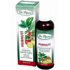 Hubnutí bylinné kapky Dr.Popov 50ml