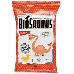 Biosaurus BIO křupky s kečupem 50g