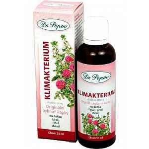 Klimakterium bylinné kapky Dr.Popov 50ml