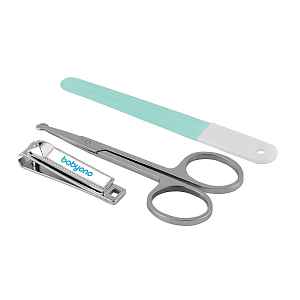 BABYONO Set - dětská manikúra mint
