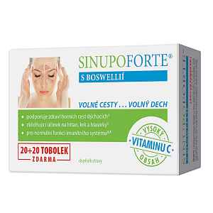 SINUPO Forte s Boswellií 20+20 tob.