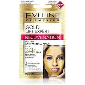 EVELINE Gold Lift Expert pleťová maska 3v1 7ml
