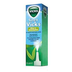 Sinex Vicks aloe a eukalyptus nosní sprej 15ml