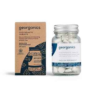 Georganics Anglická máta zubní pasta 120 tablet