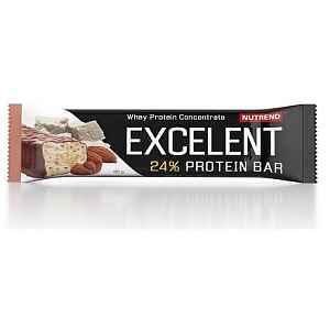Tyčinka EXCELENT BAR DOUBLE mandle s pistáciemi 85g Nutrend