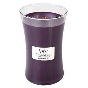 WoodWick vonná svíčka váza Spiced Blackberry  609,5 g