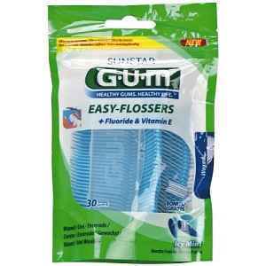 G.U.M Easy Flosser nosic s mentolovou nití 30ks