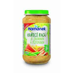 HAMÁNEK Kuřecí ragů se zeleninou a těstovinou 230 g