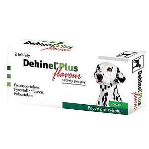 Dehinel Plus Flavour odčervovací tablety 2ks