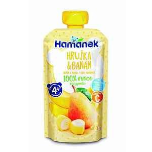 HAMÁNEK Hruška & banán 100 g