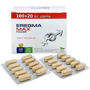 Eregma MAX power 100 + 20 tablet ZDARMA