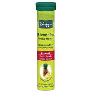 KNEIPP Odvodnění šumivé tablety 20 tablet