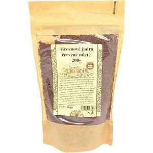 Jádra červených hroznů mleté ​​200g