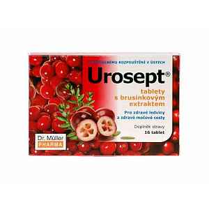 Urosept tablety tablety 16