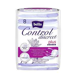 Bella Control Discreet plus urologické vložky 8 ks