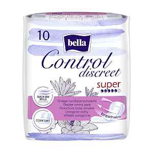 Bella Control Discreet super urologické vložky 10 ks