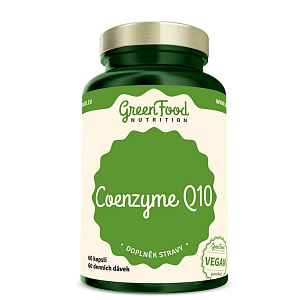 GREENFOOD NUTRITION Coenzym Q10 60 kapslí