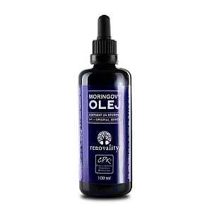Moringový olej za studena lis. Renovality 100ml