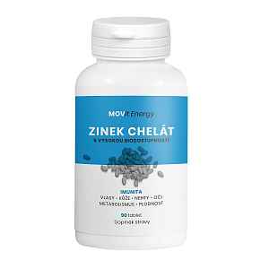 MOVIt Energy Zinek Chelát 15 mg 90 tablet