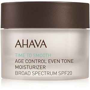 Ahava Time To Smooth rozjasňující hydratační krém SPF 20  50 ml