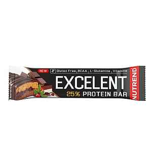 Excelent Protein Bar Double 40g Čokoláda + nugát s brusinkami
