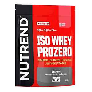 Nutrend ISO Whey prozero jahodový cheesecake 500g