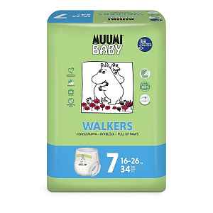 MUUMI Walkers Extra Large 34 ks (16-26 kg) – jednorázové pleny