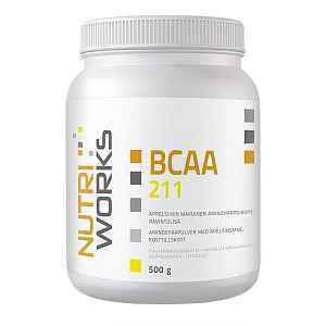 NutriWorks BCAA 2:1:1 pomeranč 500g