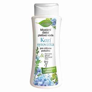 Bione Cosmetics Micelární čisticí pleťová voda Kozí Syrovátka pro citlivou pokožku  255 ml