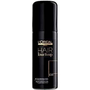 L’Oréal Professionnel Hair Touch Up vlasový korektor odrostů a šedin odstín Black 75 ml