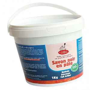 LA DROQUERIE ECOLOGIQUE BY ECODIS Univerzální černé mýdlo BIO - pasta 1 kg