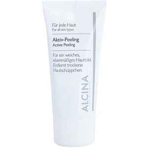 Alcina For All Skin Types aktivní peeling pro jemnou a vyhlazenou pleť  50 ml