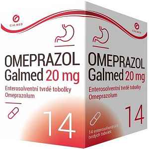 Galmed Omeprazol 20mg 14 tvrdých tobolek
