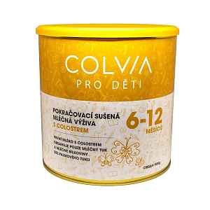 COLVIA Pokračovací mléčná výživa s colostrem 6-12 měsíců 900 g